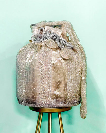 The Precious (Structured Potli) Silver