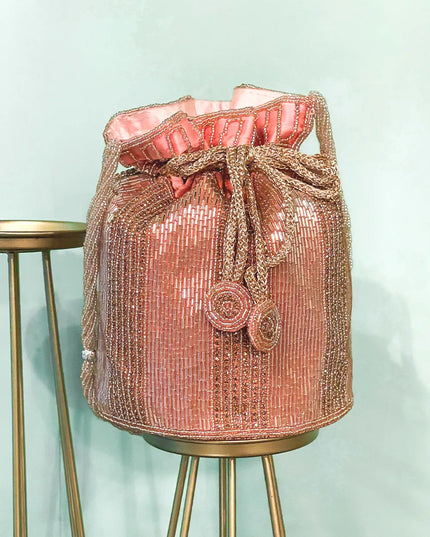 The Precious (Structured Potli) Rose Gold