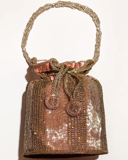 The Precious (Structured Potli) Rose Gold