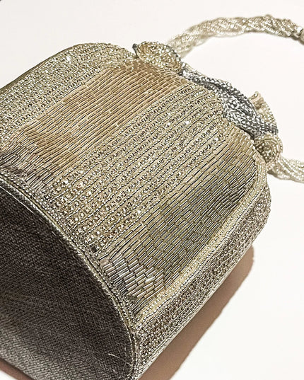 The Precious (Structured Potli) Silver