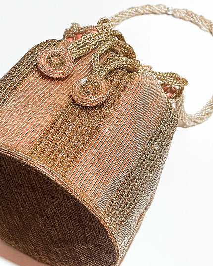 The Precious (Structured Potli) Rose Gold