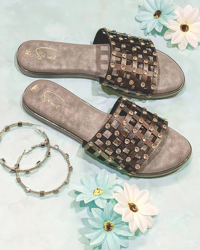 Autumn Mesh – Metallic Grey