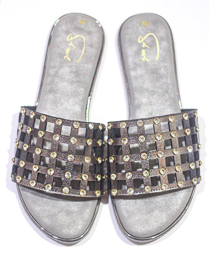 Autumn Mesh – Metallic Grey