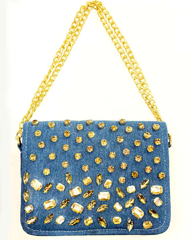 Starlight Denim Dark Gold