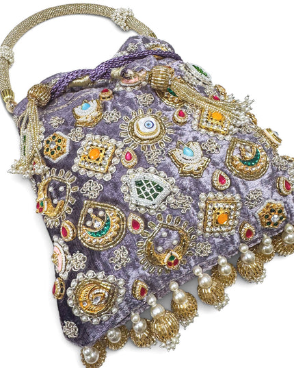 Lilac Queen Potli