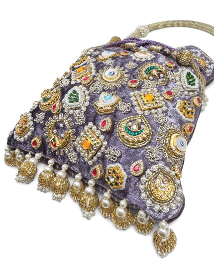 Lilac Queen Potli